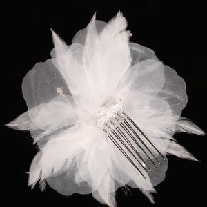 Your Dream Dress Accessories - Your Dream Dress SFL303 Flower Bridal Headpiece Your Dream Dress Accessories - Your Dream Dress SFL303 Flower Bridal Headpiece